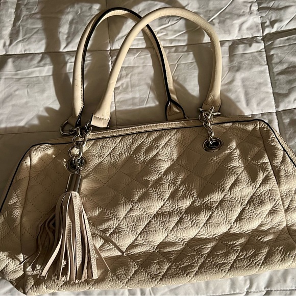 White leather Calvin Klein bag. Gently used - Picture 4 of 8